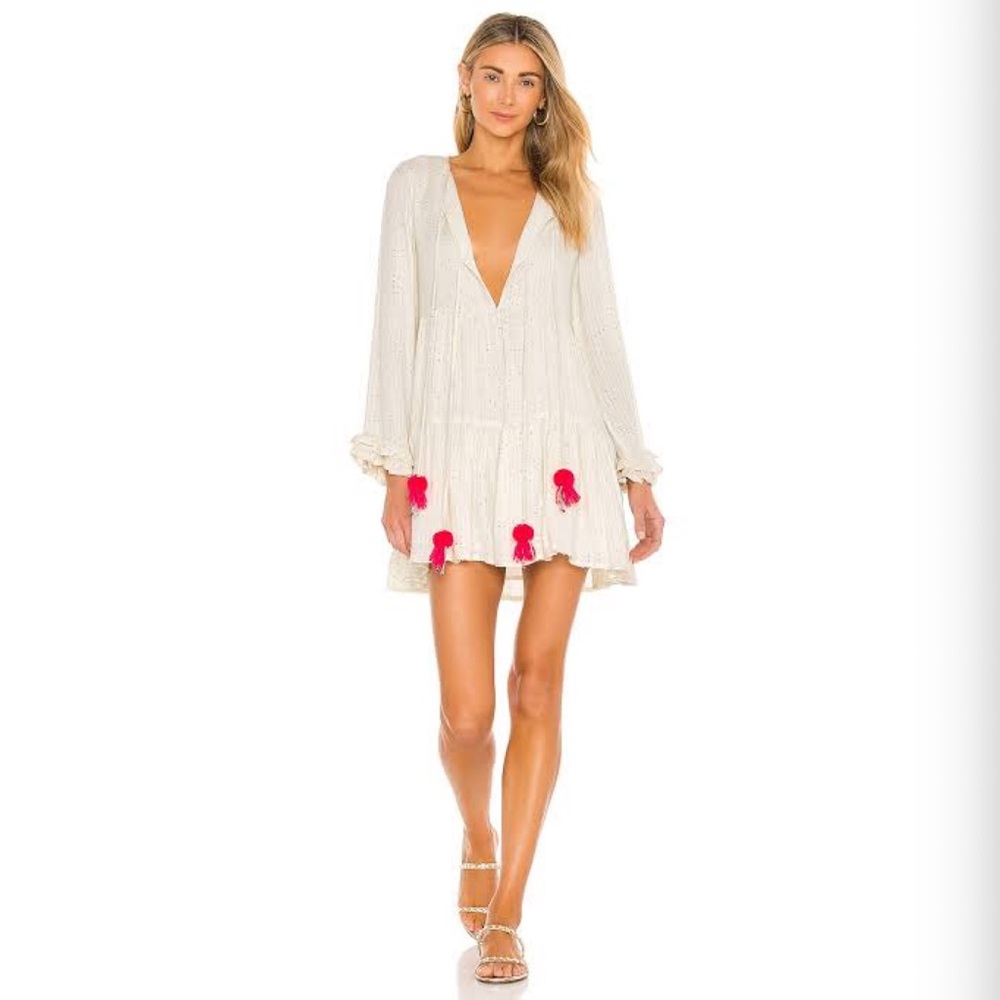 Revolve - Neo Short Dress in St Barth Coconut by Sundress